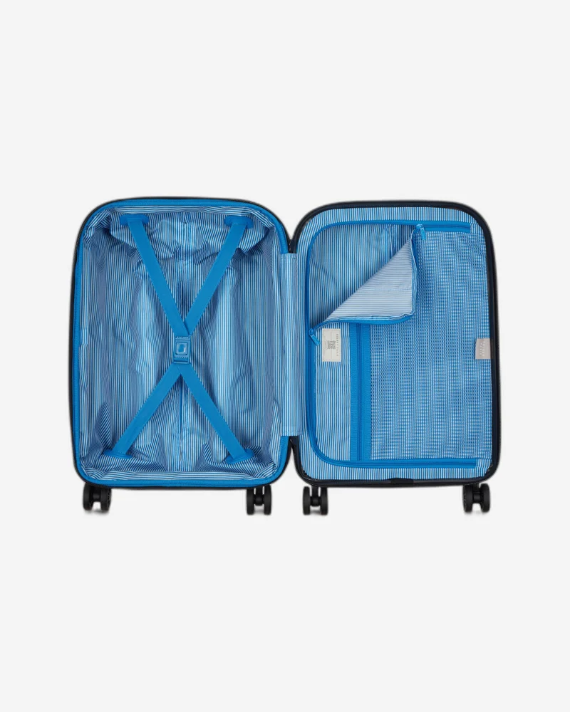 DELSEY Paris  Delsey Flanerie SE 82cm Check In trolley, black, 4 spinner wheels, polycarbonate hard shell, expandable, TSA lock, dual handle, spacious interior, 5-year warranty  | Best Price UAE